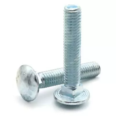 5/16-18  CARRIAGE BOLTS GRADE A STEEL ZINC PLATED  1/2'' To 5  • $7.75