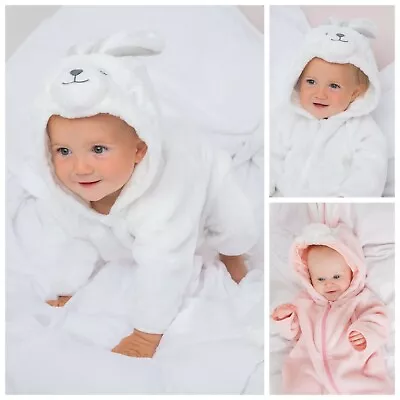£23.75 • Buy New Baby Gift Faux Fur All-In-One Pramsuit Rabbit Costume Romper Play Snow Suit