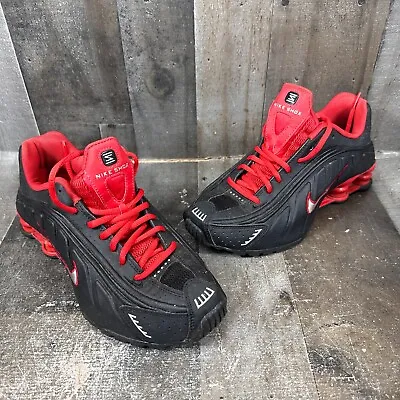 Nike Shox R4 Black /Metallic Silver / Red (Size 7) DS 104265-049 2019 • $134.99