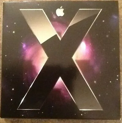 Retail Boxed Apple Mac Leopard OS X 10.5 Family Pack W/OS 10.5.8 ComboUpdate DVD • $37