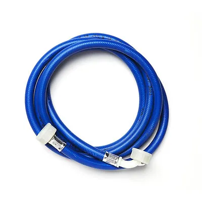 2.5M Blue Washing Machine Dishwasher INLET PIPE HOSE Cold Water Feed 3/4  Thread • £6.80