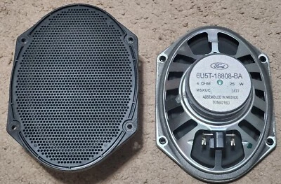 $19.95 • Buy Two OEM Ford 4 Ohm 25 Watt Front/Rear Door Speakers 6u5t-18808-ba 