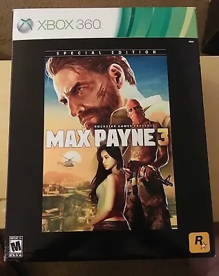 $59.99 • Buy Max Payne 3 Special Edition Xbox 360 2012 BRAND NEW Statue Game/Print Sealed