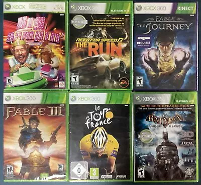 Xbox 360 Games Lot Bundle • $26.99