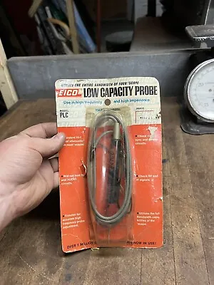 Vintage New NOS Eico Electric Low Capacity Probe Model PLC Test Tool W Package • $49.99