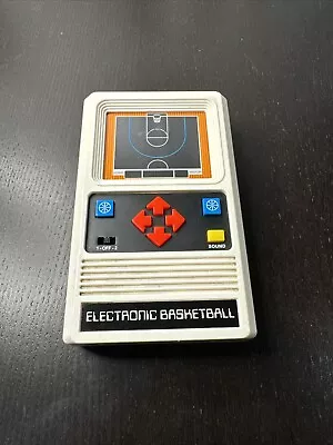 Mattel Electronics Basketball Handheld Game Tested And Working • $14.87