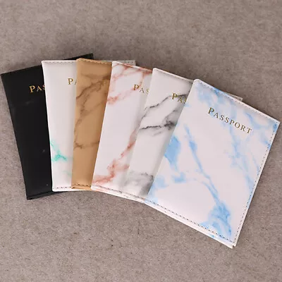 $3.96 • Buy Passport Cover Style ID Credit Card Passport Holder Case For Women  M2