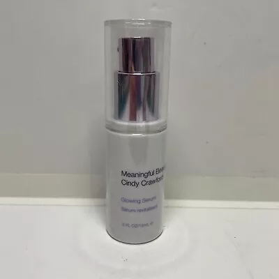 Meaningful Beauty Cindy Crawford Glowing Serum .5 Oz 15 ML Firming Moisturizing • $25