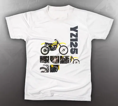 Vintage Yamaha Yz125 Tee-shirt Like Nos • $15.99