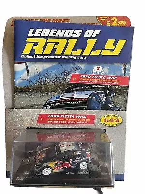 Wrc Rally Collection 1:43 Scale Ford Fiesta 2018 Ogier Monte Carlo Rally • £49