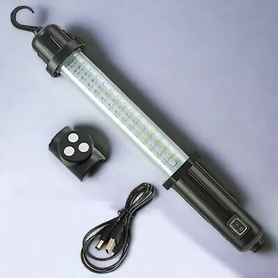 Voche 100 Led Rechargeable Cordless Work Garage Inspection Lamp Torch Worklight • £19.79