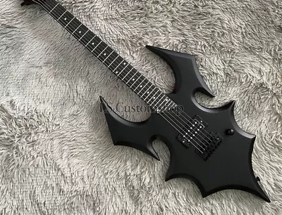 Black Annihilator Doyle Misfits Electric Guitar Black Part Basswood Solid Body • $255.76