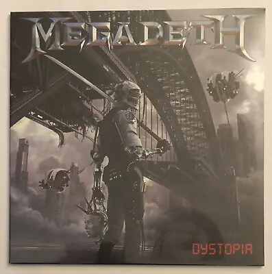 Megadeth Dystopia Vinyl Record New Sealed Tradecraft Records 602547613943 • £32.99