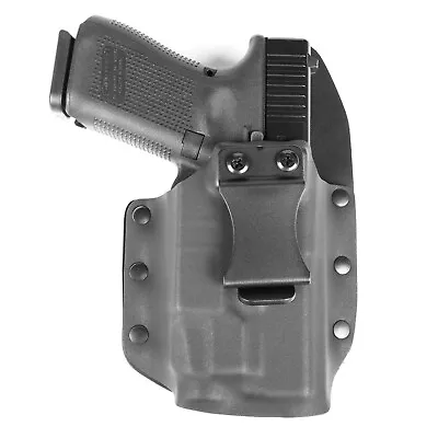 IWB Kydex & Leather Hybrid Holsters For OLIGHT BALDR S • $49.99