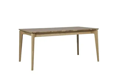 Hadley Scandi Design Oak With Oak Veneer Extending Dinning Table 125-165cm • £250