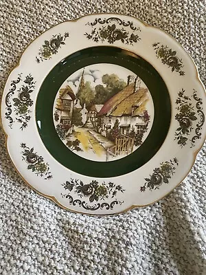 Ascot Service Plate By Wood And Sons England Alpine White Ironstone Vintage • $20