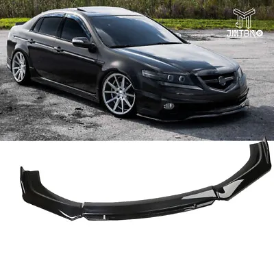 Glossy Black Front Bumper Lip Spoiler Splitter Body Kits For Acura ILX TLX TSX • $99.39