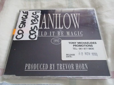 £1 • Buy Barry Manilow - Could It Be Magic Promo CD Single