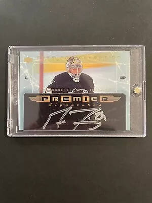 2003-04 Marc Andre Fleury Premier Rookie Auto Upper Deck • $184