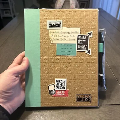 K&Company Smash Book BABY Scrapbook Journal Photos NEW With Glue Pen • $19.95