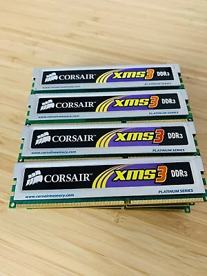 Consair XMS3 DDR3 3GB Memory TR3X3G1333C9 (3 X 1gb) • £6