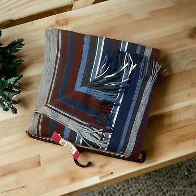 Merona Raschel Stripes Scarf - Multi-Color Winter Accessory • $11.99
