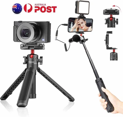 $39.99 • Buy Ulanzi MT-41 Mini Extendable Desktop Tripod Bracket For DSLR Smartphone Camera