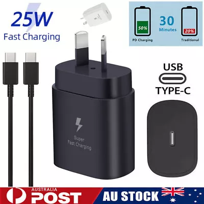 25W Super Fast Charger Power Adapter For Samsung Galaxy S23 S22 Ultra Note 10 20 • $5.98