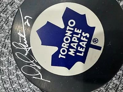 Darryl Sittler Signed Toronto Maple Leafs Puck • $19.99