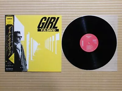 F.R. David ‎– Girl K25P 631 Japan Insert Obi NM Vinyl • $43