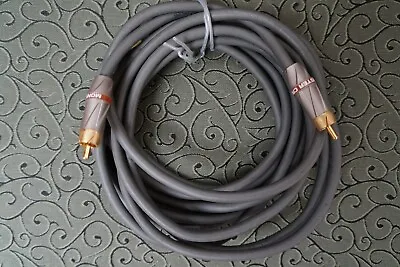 Monster 400SW High Performance Subwoofer Cable 4M 13.1' FT Gold Plated RCA Plugs • $23.98