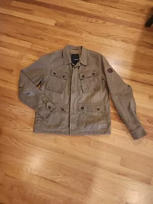 Mens Waxed Jacket Hurley L • $42