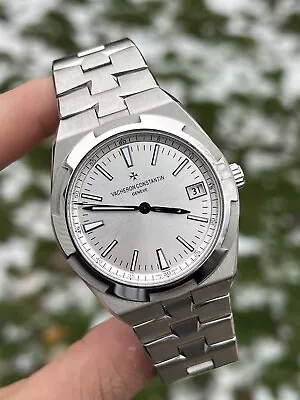 Vacheron Constantin Overseas Automatic 41mm Steel Silver Dial 4500V/110A-B12 6 • $1