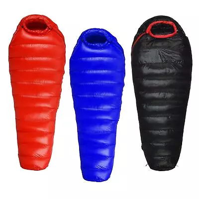 Outdoor 0 Degree Down Mummy Sleeping Bag - Ultralight Cold • $108.61