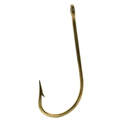 Mustad-3407-br/bronze O`shaughnessy Large Hooks/12/0 Size/pack Of 5 Hooks • $14.95