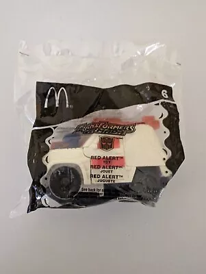 Vintage McDonalds Happy Meal Toys 2002 Transformers Armada - #6 Red Alert NIP • $4.99