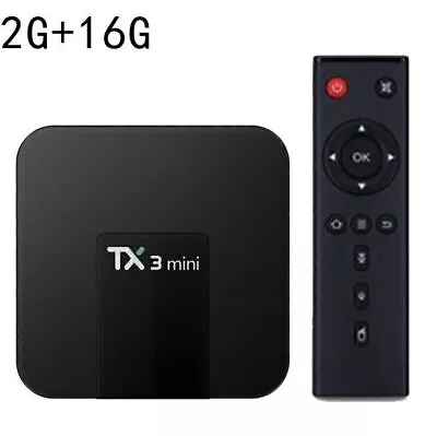 TX3 Mini For Android10 4K SMART TV  Media Player Quad-Core WIFI 2GB+16GB • $30.45