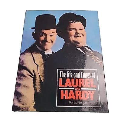 Life And Times Of Laurel And Hardy Ronald Bergan 1992 Hardback Book • £11