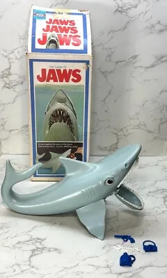 The Game Of Jaws Vintage 1975 Ideal Game W/ Original Box 4 Pieces • $174.99