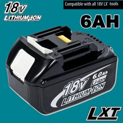 £20.49 • Buy FOR Makita 18 Volt Lithium Battery 6.0 Amp New BL 1860 B NEW Packaging BL1850