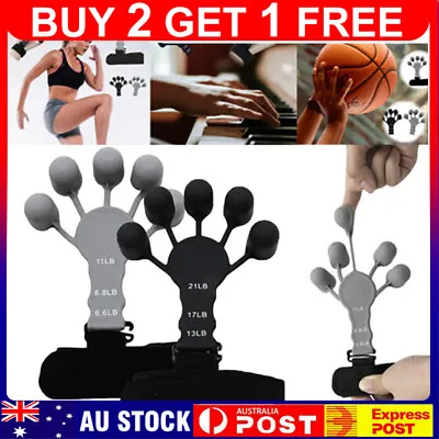 $11.99 • Buy Hand Grip Strengthener Strength Gripper Finger Exerciser Therapy Forearm Trainer