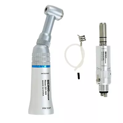 BEING Dental Contra Angle 1:1 Air Motor Low Speed Handpiece Fit E Type KAVO NSK • $33.99