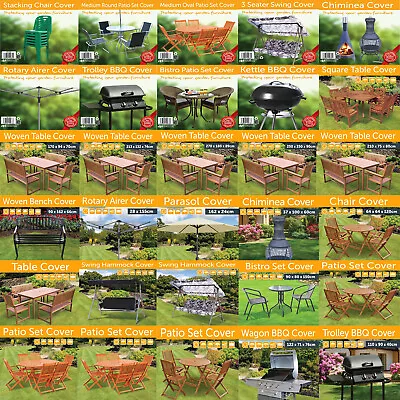 £7.95 • Buy Waterproof Outdoor Garden Furniture Covers Patio Bbq Table Chair Bench Hammock