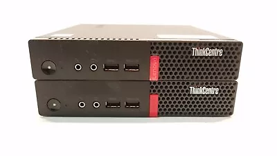 Lenovo ThinkCentre M910q Mini I5-6500T@2.5GHz 8GB RAM No HDD/OS/AC Lot Of 2 • $100