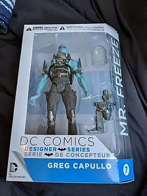 NEW DC Comics MR. FREEZE Designer Series #7 Greg Capullo Action Figure Batman • $10