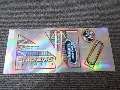 Star Wars Episode 1 Pinball Apron Decal Set Mr Pinball Worldwide Master Printers • $49.90