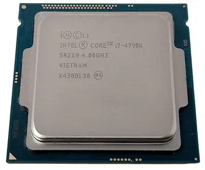 Intel Core I7-4790K @ 4.00GHz SR219 Socket LGA1150 CPU Price Inc VAT • £79.99