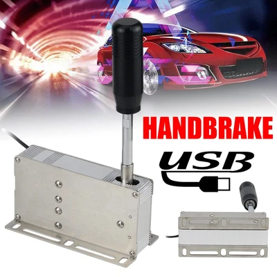 $82.99 • Buy USB Sequential Shifter PC Gearshifter Handbrake For Logitech G27 G25 G29 G920 Eo