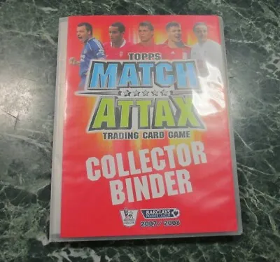 £399.99 • Buy Match Attax 2007/2008 - Complete Binder Set Of 420 Cards 07/08 Folder 2007/08