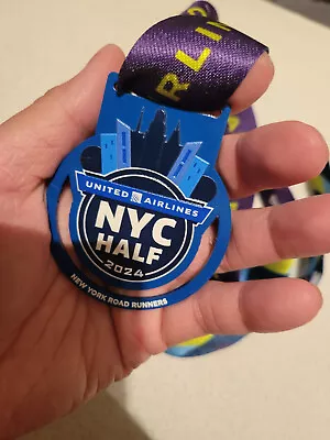 NYRR - New York City United Half Marathon 2024 Medal NYC • $32